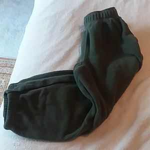 M 7/8 JOGGERS athletic  PANTS warm LIKE NEW